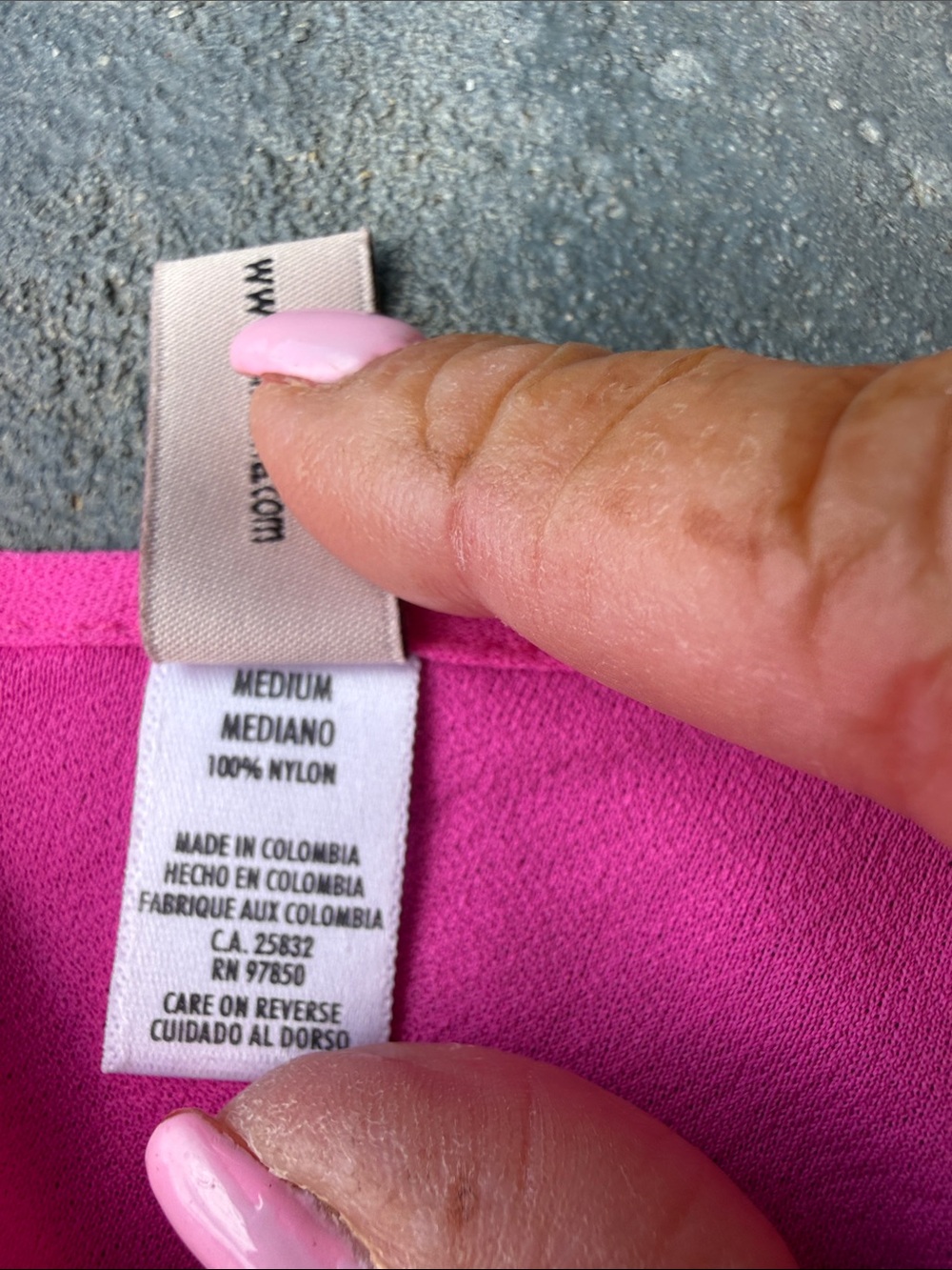 Luli Fama size MED coverup. Bright Pink Drawstring Waist Tunic Top - Picture 5 of 8